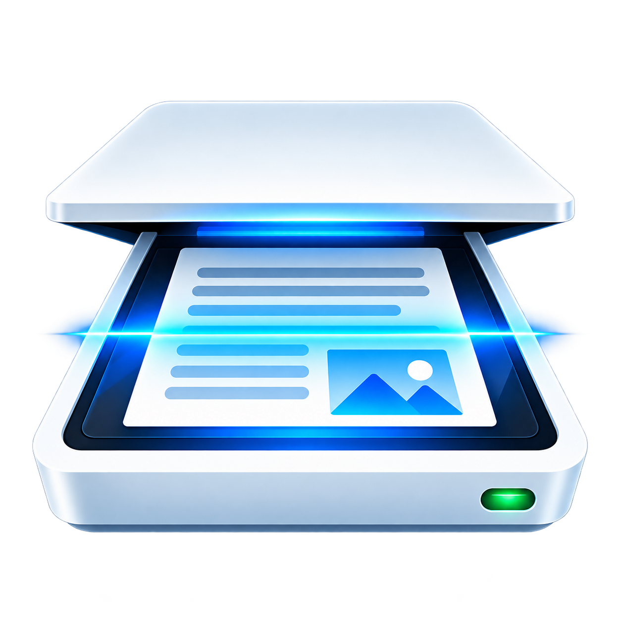 Mini Scanner app scanner illustration